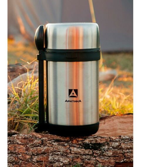 Термосы, контейнеры, бидоны, канистры: Термос Арктика 403-1500 вакуумный, с 3-мя контейнерами, 1500мл, стальной фотографии