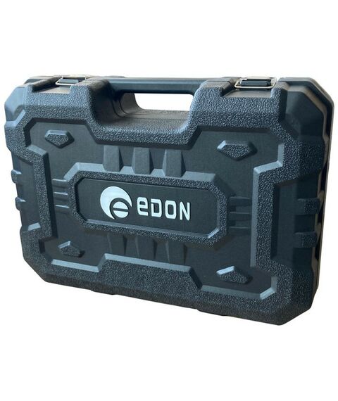 Дрели и шуруповерты: Набор аккумуляторного инструмента: дрель + УШМ EDON OAF21AD+OAF21AG 2x2Ач/3Ач, 4.1кг, кейс [1001010638] фотографии