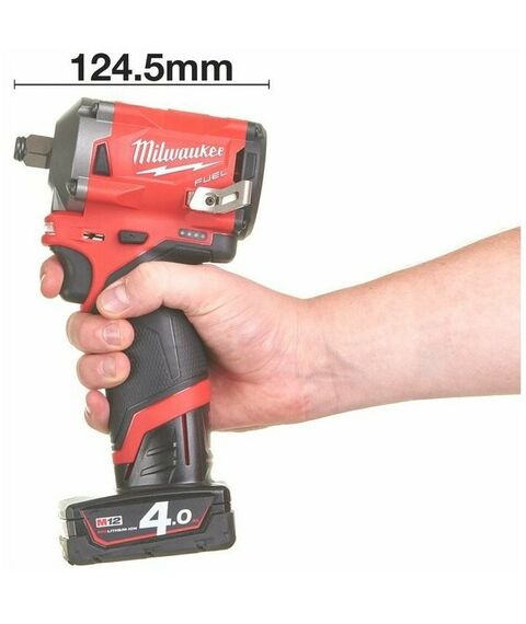Гайковерты, отвертки: Аккумуляторный гайковерт импульсный Milwaukee M12 FUEL FIWF12-422X [4933464616] фотографии