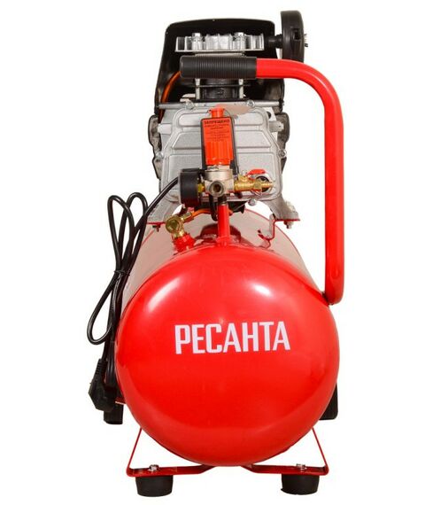 Компрессоры: Компрессор РЕСАНТА КП-50/300М 300 л/мин, 50 л, 8 Бар, 2000 Вт фотографии