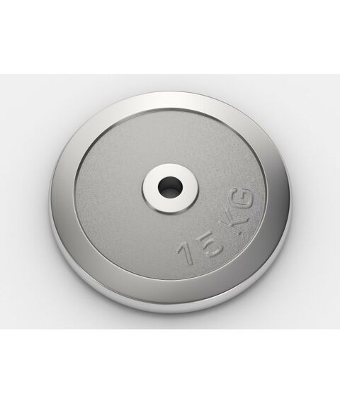 Диски d 25: Диск хромированный UNIXFIT 15 кг / 25 мм фотографии