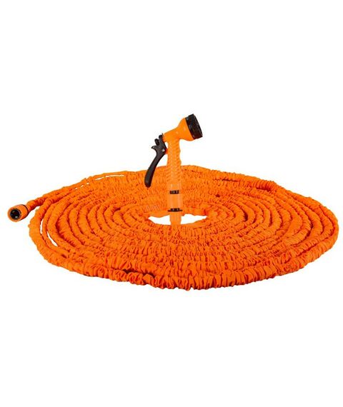 Шланги, системы водопровода и автополива: Набор для полива с растягивающимся шлангом Вихрь 50м фотографии