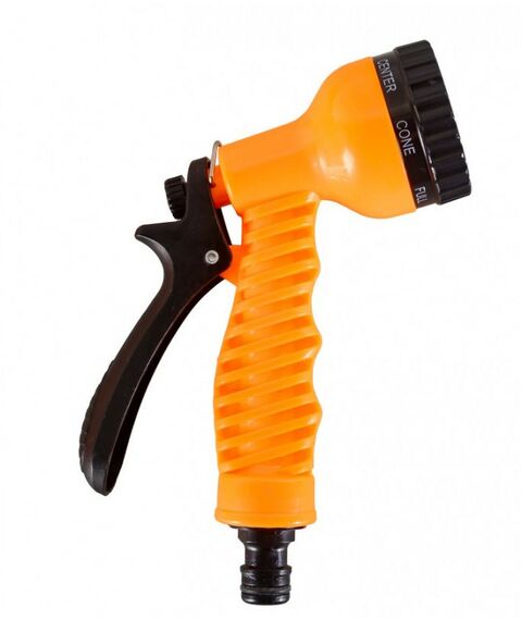 Шланги, системы водопровода и автополива: Набор для полива с растягивающимся шлангом Вихрь 50м фотографии