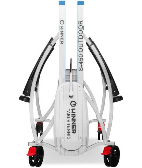 Настольный теннис: Теннисный стол всепогодный Winner S-450 Outdoor 274 х 152,5 х 76 см, с сеткой фотографии