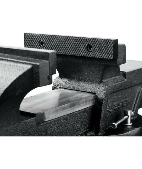 Тиски, струбцины, наковальни, верстаки: Слесарные тиски Зубр 200 мм [3258-200] фотографии