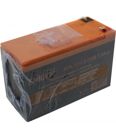 Аккумуляторы для ИБП и охранных систем: Аккумулятор для UPS Exegate HRL 12-7.2 12V, 7.2Ah [EX285658RUS] фотографии