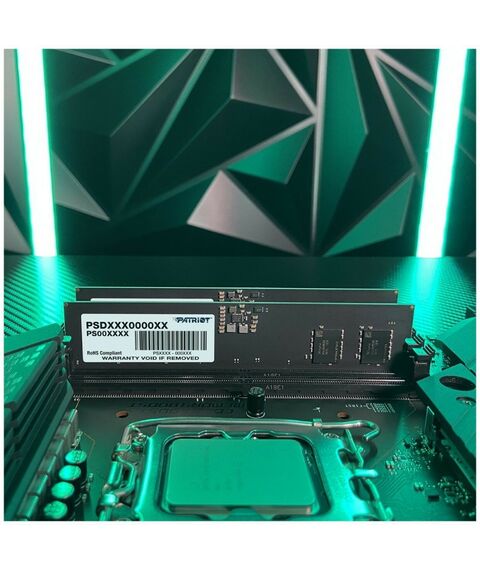 Оперативная память: Модуль памяти Patriot Signature Line 16Gb DDR5 DIMM <PC5-38400> CL40 [PSD516G480081] фотографии