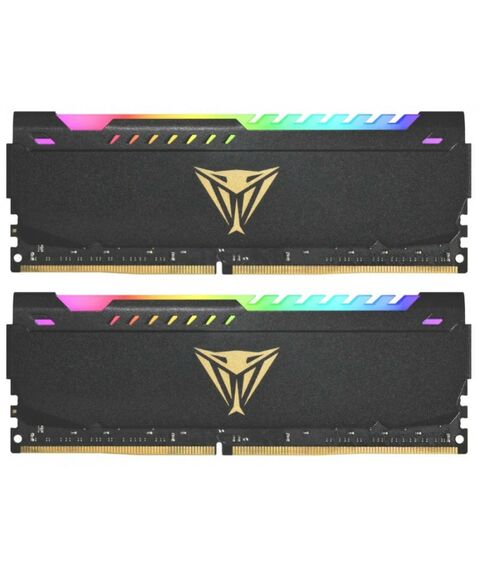 Оперативная память: Комплект оперативной памяти Patriot Viper Steel RGB 32Gb KIT 2*16Gb DDR4 DIMM <PC4-25600> CL18 [PVSR432G320C8K] фотографии