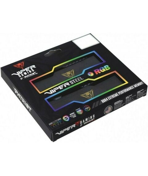 Оперативная память: Комплект оперативной памяти Patriot Viper Steel RGB 32Gb KIT 2*16Gb DDR4 DIMM <PC4-25600> CL18 [PVSR432G320C8K] фотографии