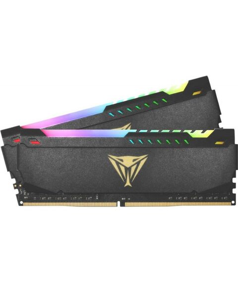 Оперативная память: Комплект оперативной памяти Patriot Viper Steel RGB 32Gb KIT 2*16Gb DDR4 DIMM <PC4-25600> CL18 [PVSR432G320C8K] фотографии