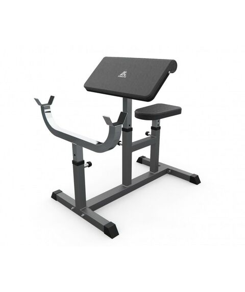 Свободные веса: Скамья Скотта DFC Homegym UB009G серый фотографии