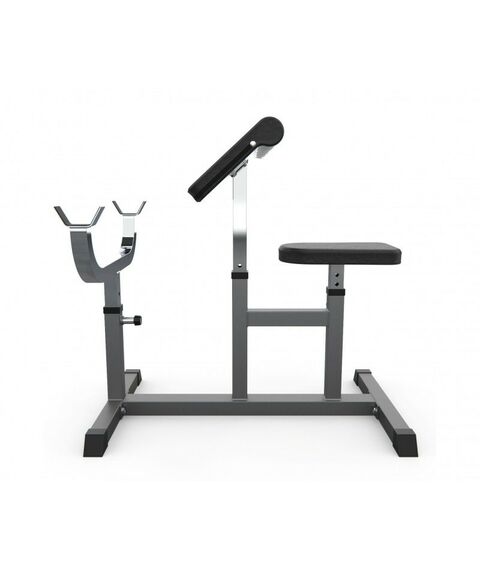 Свободные веса: Скамья Скотта DFC Homegym UB009G серый фотографии