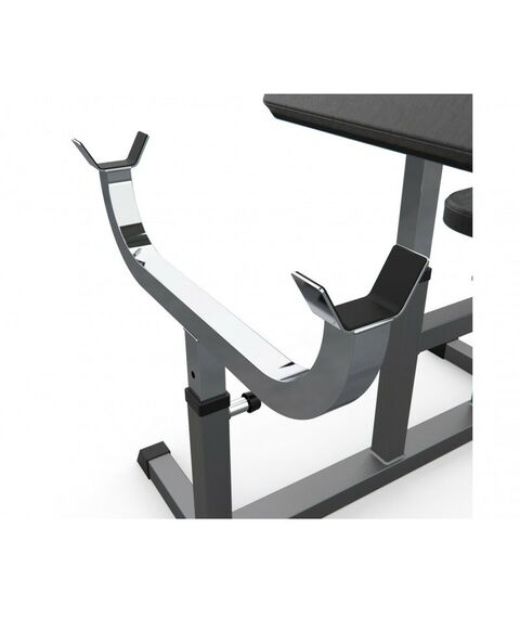 Свободные веса: Скамья Скотта DFC Homegym UB009G серый фотографии