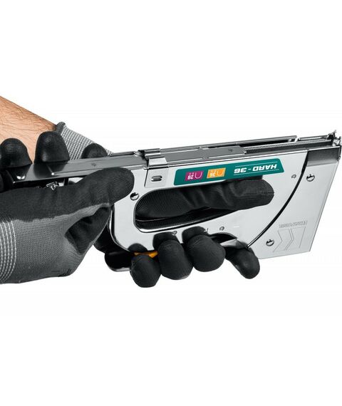 Степлеры: Кабельный рессорный степлер KRAFTOOL HARD-36 тип 36(10-14мм)/28 [3186] фотографии