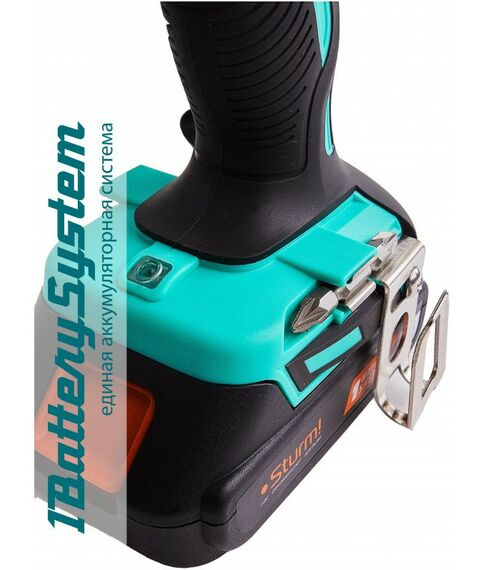 Дрели и шуруповерты: Дрель-шуруповерт аккумуляторная Sturm! CD3618T 18В, 2.0Ач, 30Нм, 1BatterySystem фотографии