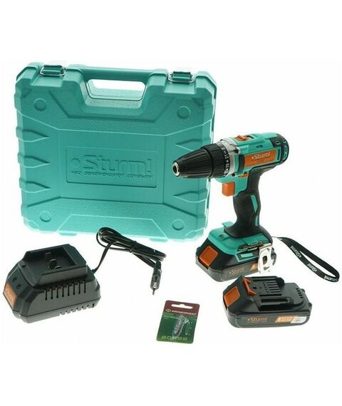 Дрели и шуруповерты: Дрель-шуруповерт аккумуляторная Sturm! CD3618T 18В, 2.0Ач, 30Нм, 1BatterySystem фотографии
