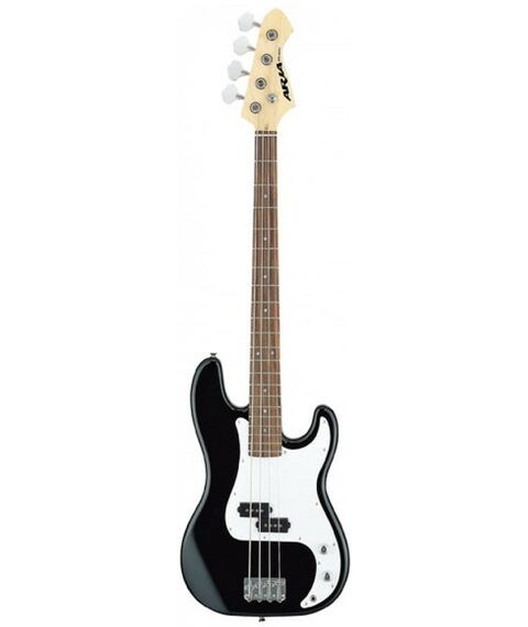 Бас-гитары: Бас гитара электрическая Aria STB-PB BK корпус из ольхи, гриф кленовый с палисандровой накладкой, 21 лад фотографии