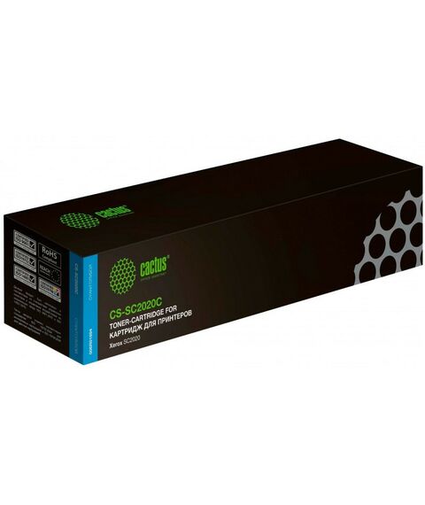 Для Xerox (совместимые): Картридж Cactus CS-SC2020C Cyan для DocuCentre Xerox SC2020 фотографии