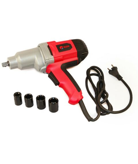 Гайковерты, отвертки: Гайковерт ударный EDON EW-900/350 0.9кВт, 350Нм, 2300об/мин, 1/2", 3.6кг [1021010105] фотографии