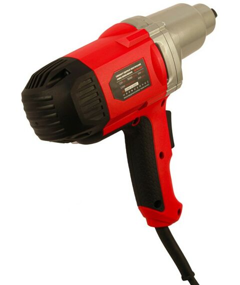 Гайковерты, отвертки: Гайковерт ударный EDON EW-900/350 0.9кВт, 350Нм, 2300об/мин, 1/2", 3.6кг [1021010105] фотографии