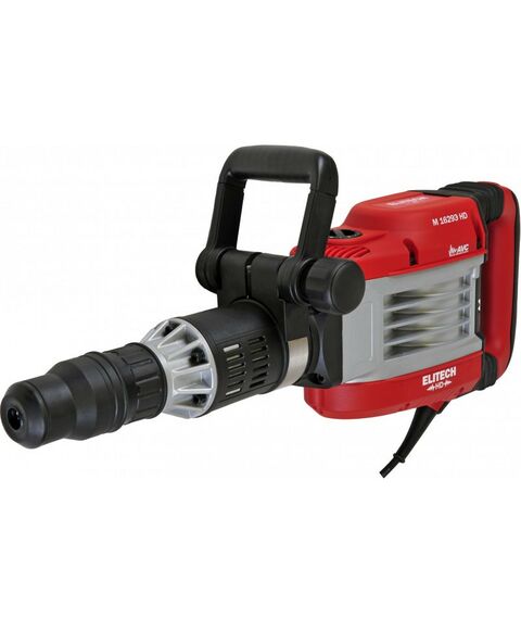 Отбойные молотки: Молоток отбойный Elitech M 1629Э HD 29 Дж, 1.65кВт, 2100 уд/мин, 12.8кг, SDSmax, кейс [E2205.007.00] фотографии