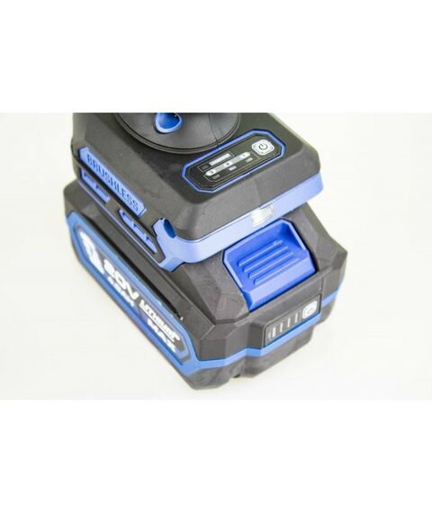 Гайковерты, отвертки: Гайковерт аккумуляторный ударный REDBO OAW-20/1000PBL Li-ion 20В, 1000Нм, 1900 об/мин, 3/4", 1х4Ач, 5кг, кейс, б/щет [202020300025] фотографии