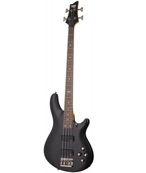 Бас-гитары: Гитара бас SCHECTER SGR C-4 BASS MSBK 4 струны, корпус липа, гриф клен, лады 24 Medium, мензура 34" фотографии