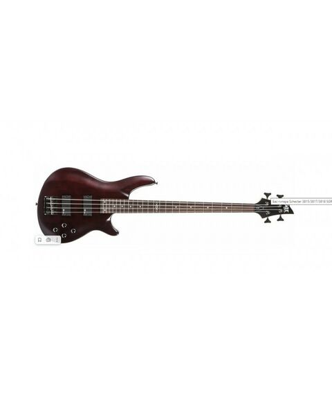 Бас-гитары: Гитара бас SCHECTER SGR C-4 BASS WSN 4 струны, корпус липа, гриф клен, лады 24 Medium, менз. 34" фотографии