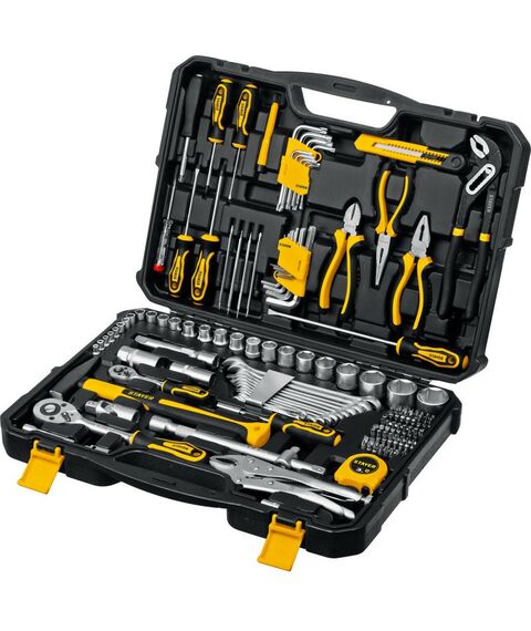 Наборы инструментов и ключи: Универсальный набор инструмента STAYER UNIVERSAL 150 150 предметов [27710-H150] фотографии