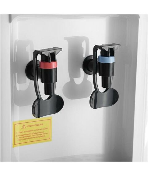 Кулеры для воды: Кулер для воды AquaWork AW 0.7LDR нагрев и охлаждение, 700/70 Вт, белый с черным фотографии