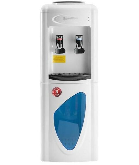 Кулеры для воды: Кулер для воды AquaWork AW 0.7LDR нагрев и охлаждение, 700/70 Вт, белый с черным фотографии