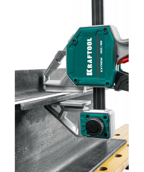 Тиски, струбцины, наковальни, верстаки: Струбцина пистолетная KRAFTOOL EXTREM 150/95 [32228-15] фотографии