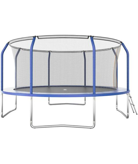 Батуты: Батут UNIX line SUPREME BASIC 14 ft (blue) фотографии