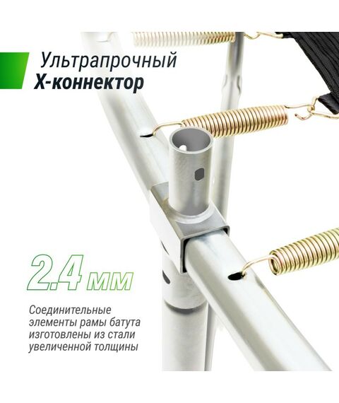 Батуты: Батут UNIX line SUPREME BASIC 8 ft (blue) фотографии