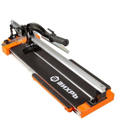 Плиткорезы: Монорельсовый ручной плиткорез Вихрь 600 мм макс. длина: 600 мм, макс. толщина: 16 мм, угольник: да, боковая поддержка плитки фотографии