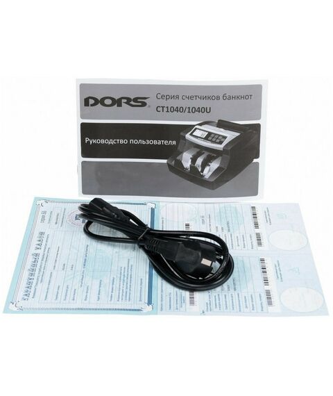 Счетчики банкнот: Счетчик банкнот DORS CT1040U мультивалюта фотографии
