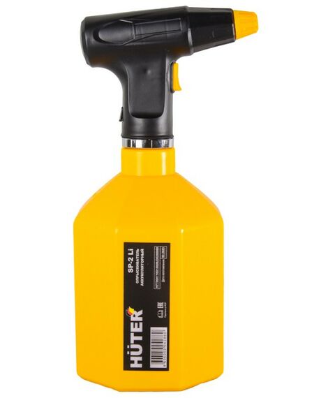 Опрыскиватели садовые: Опрыскиватель аккумуляторный Huter SP-2Li 1.5 л, до 0.42 л/мин, аккумулятор 2 А*ч, 0.44 кг фотографии