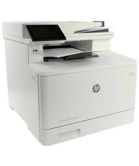 Многофункциональные устройства: МФУ лазерное цветное HP Color LaserJet Enterprise MFP M480f Printer/Scanner/Copier/Fax, A4, 600x600 dpi, 27(27)ppm, 2Gb, 800 Mhz, 2trays 50+250,ADF50, Duplex, USB/GigEth, Duty cycle - 55 000 [3QA55A] фотографии