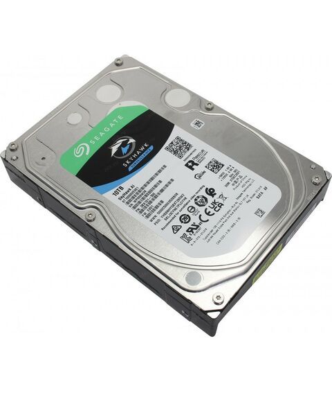 Жесткие диски: Жёсткий диск Seagate 10 Tb SkyHawk AI SATA 6Gb/s 3.5" [ST10000VE001] фотографии