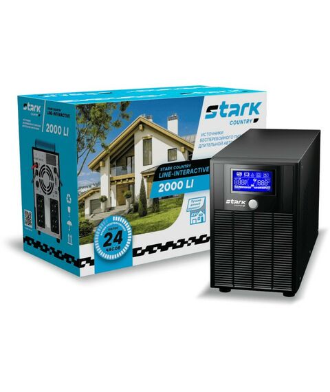 Источники бесперебойного питания: Источник бесперебойного питания Stark Country 2000 LI фотографии