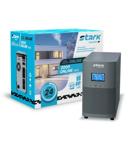 Источники бесперебойного питания: Источник бесперебойного питания Stark Country 2000 ONLINE (16A) фотографии