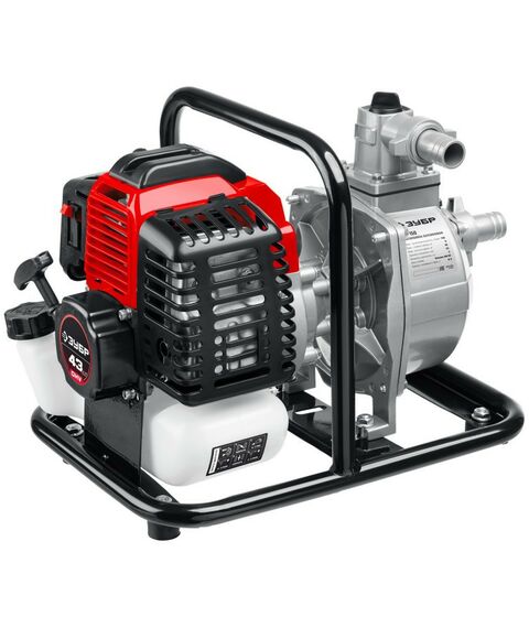 Мотопомпы: Мотопомпа бензиновая Зубр МП-150 150 л/мин фотографии