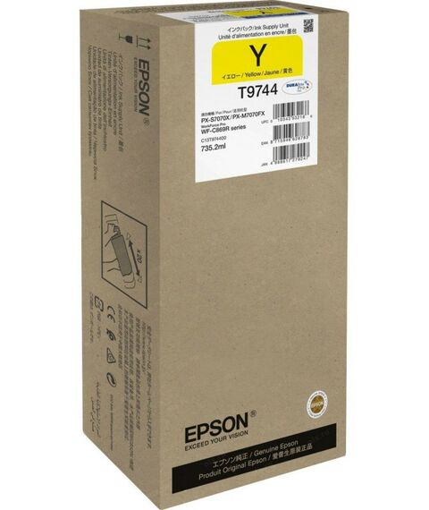 Для Epson (оригинал): Картридж Epson C13T974400 для WorkForce Pro WF-C869R Желтый XXL фотографии