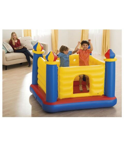 Детские спортивные комплексы: Игровой центр - батут Intex Замок 175 х 175 х 135 см от 3-6 лет [48259NP] фотографии