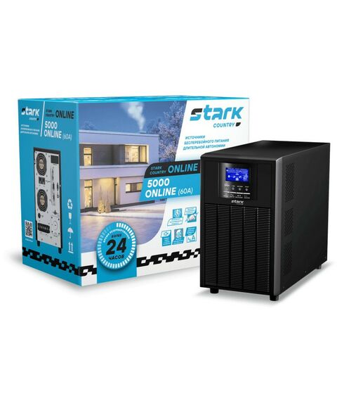 Источники бесперебойного питания: Источник бесперебойного питания Stark Country 5000 ONLINE (60A) фотографии