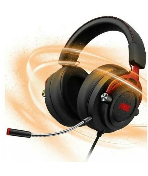 Наушники и гарнитуры: Гарнитура игровая AOC GH300 многоцветная RGB, Stereo, 7.1 Surround, USB кабель 2.0 м, чёрный+красный фотографии