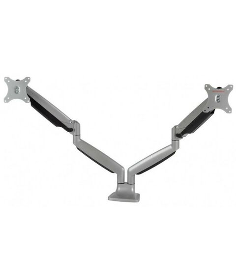Крепеж для аудио-видео техники: Кронштейн для 2-х мониторов ARM Media LCD-T32 серебристый LCD 15"-32" [10161] фотографии