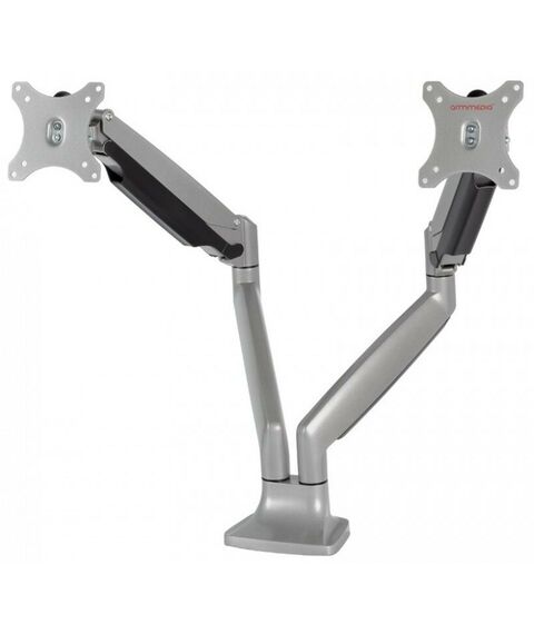 Крепеж для аудио-видео техники: Кронштейн для 2-х мониторов ARM Media LCD-T32 серебристый LCD 15"-32" [10161] фотографии