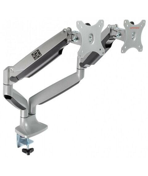 Крепеж для аудио-видео техники: Кронштейн для 2-х мониторов ARM Media LCD-T32 серебристый LCD 15"-32" [10161] фотографии