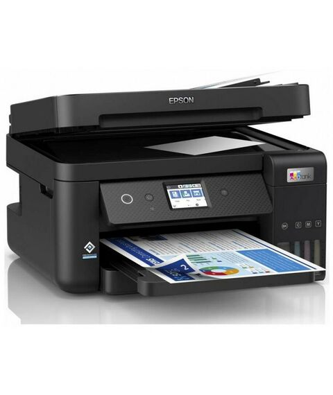 Многофункциональные устройства: Принтер фабрика печати Epson L6290 А4, 4 цв., копир/принтер/сканер, лоток 250л, 4800x1200 dpi, ADF, Duplex, Ethernet, USB, WiFi [C11CJ60406 / C11CJ60505] фотографии